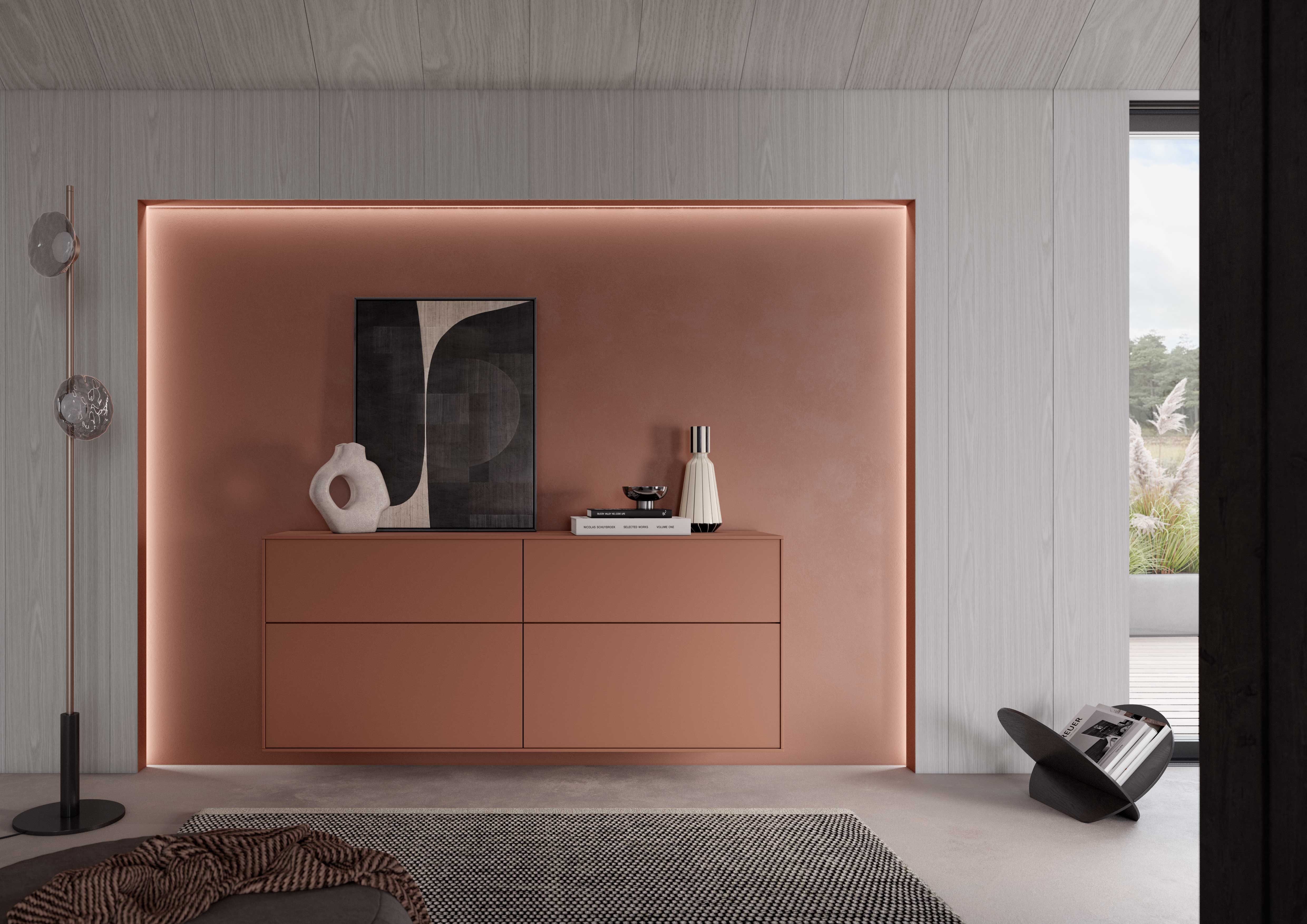 Küche Holzoptik