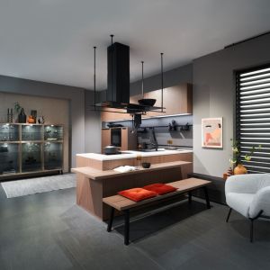 kueche 26 b linea walnuss natur vegas braun metallic