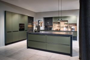 kueche a av5015 olivgruen metallic