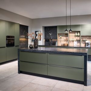 kueche a av5015 olivgruen metallic