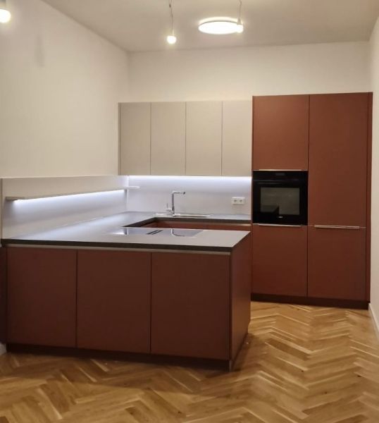Traumküche in rot